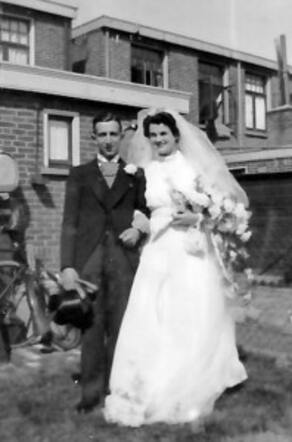 Julia Rosendaal met haar man Leo Frankenhuis