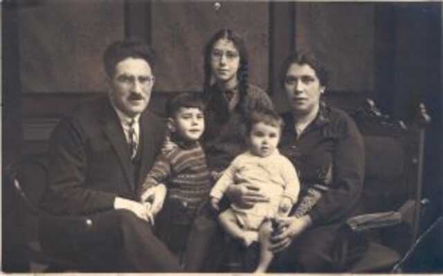 De familie Jacobs-de Lange in 1930