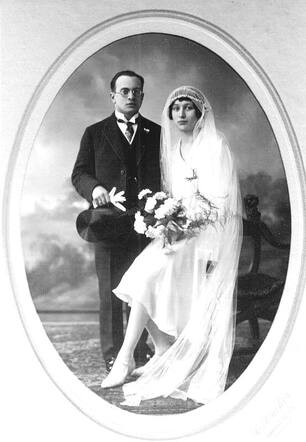 Wedding of Herman Isidor de Lieme and Bettje Polak