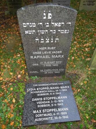Raphael Marx Monument and Stoppelmann memorial.jpg