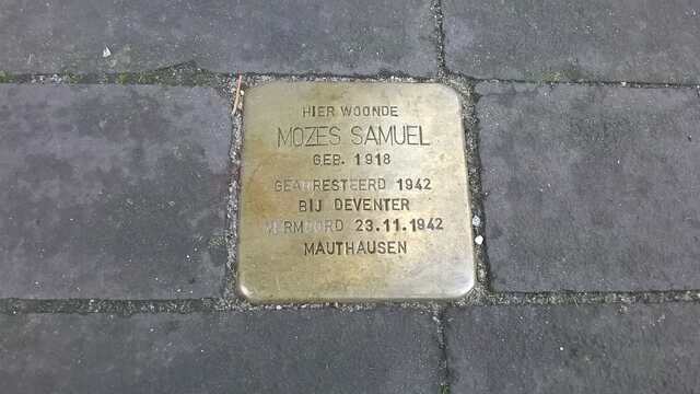 Mozes Samuel (1918) struikelsteen.jpg