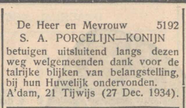 De Joodsche Prins2 049 NIW 28-12-1934 huweljk Porcelijn - Konijn.jpg