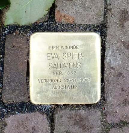 Spier-Salomons Stolpersteine Denekamp.JPG