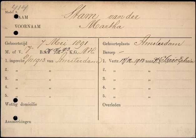 Martha van der Stam 1891.jpg