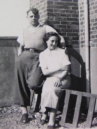 Eva Degen en Heinz Fritschy in 1936