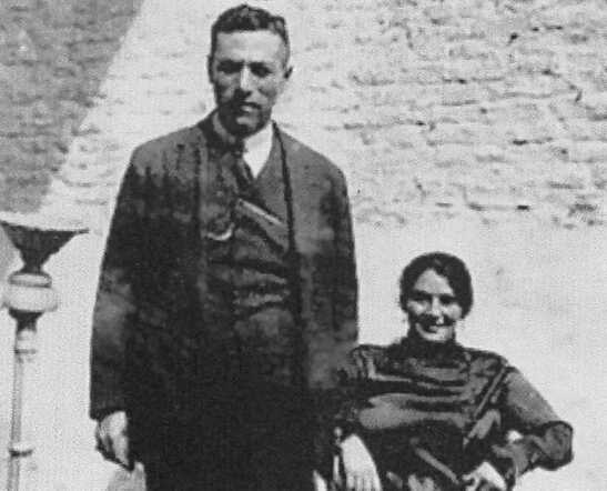 Marcus Degen and Sientje van der Glas, ±1930
