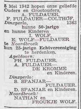 50-jarig huwelijk