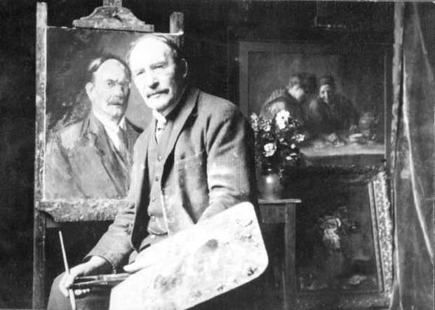 Baruch Lopes de Leao Laguna at his 70th birthday, 1934