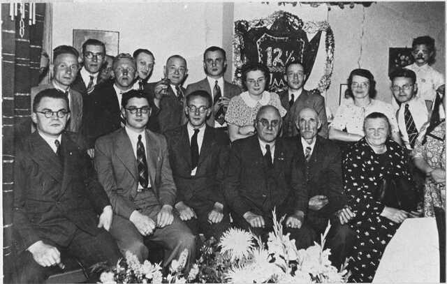 Samuel (Sam) Beerenborg en Salomon Boekbinder. Privé collectie.