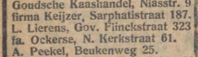 Chanoeka-kaarsen. 20-12-1929,NIW