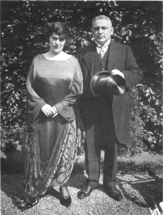 Hertog Frijda en Seraphine Minden  juni 1922