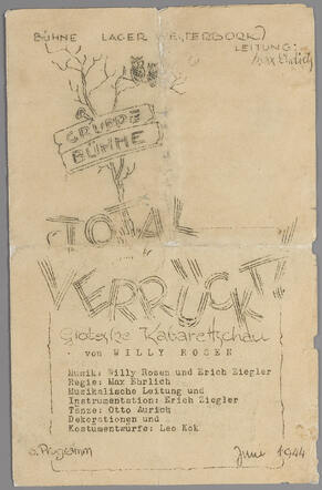 Programme of "Total verrückt"