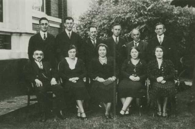 Bestuur van de Joodse Gemeente Veendam-Wildervank in 1932