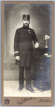 Adolf Altmann, army rabbi during the First World War 1914-1918