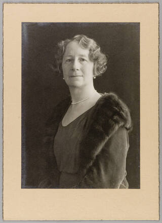 Cornelia Johanna Sara Visser-Wertheim, about 1929