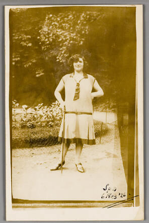 Elizabeth Goudsmit-Alter, Spa 1926
