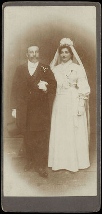 Herman Lindeman and Cornelia Frank, about 1905