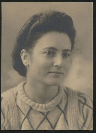 Sara Mechanicus, about 1940
