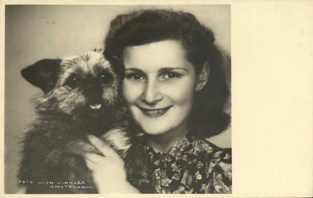 Susanne Loebel met hond Fosco