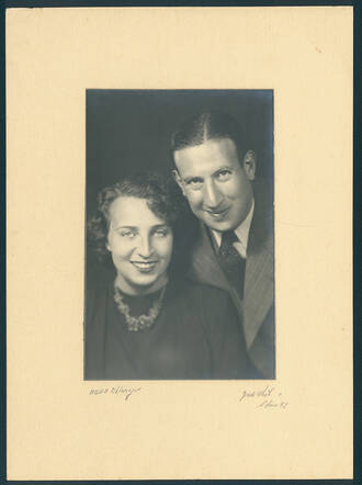 Walter Moritz Scherbel en Edith Scherbel-Salm