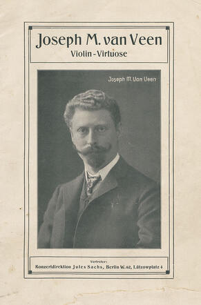 Joseph Maurits van Veen, ca. 1910