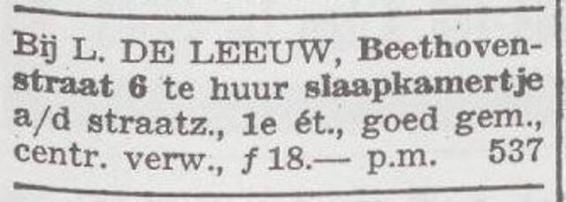 Te huur aangeboden