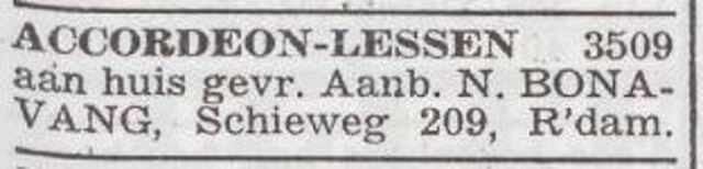 Advertentie van Nathan Bonavang