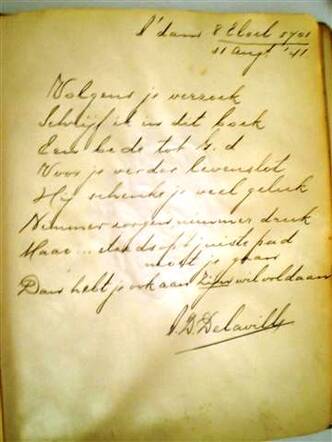 Poem of Daniel Delaville