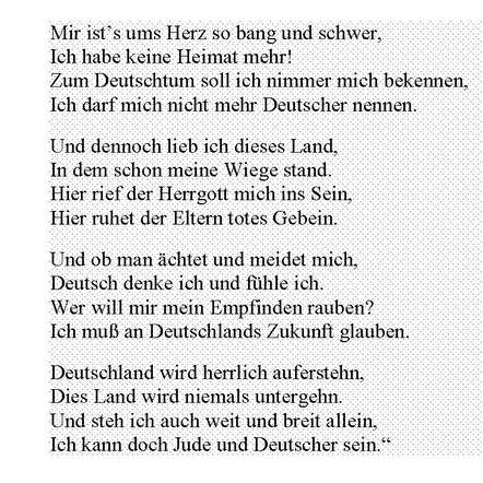 Poem of Abraham Ries