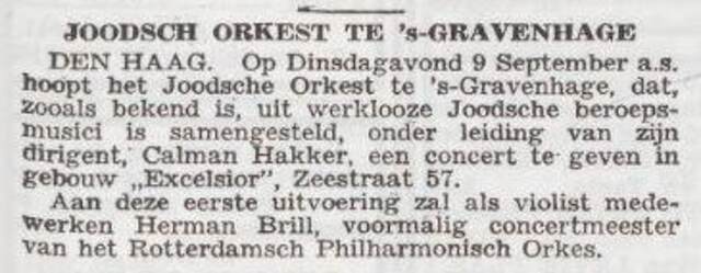 Concert in Den Haag met dirigent Calman Hakker