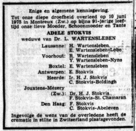 Adèle Wartensleben-Stokvis