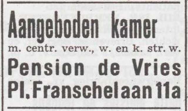 Advertentie te huur aangeboden van Jacob de Vries