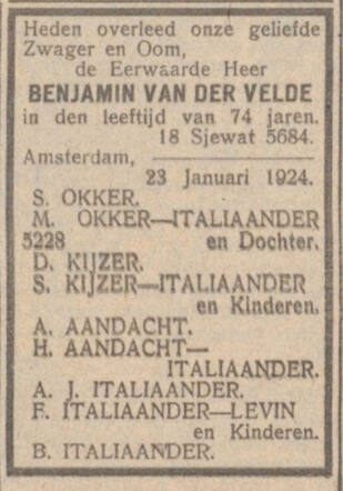 Benjamin vd Velde II