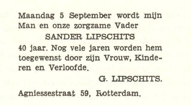 Sander Lipschits