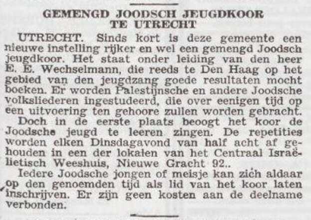 Koordirigent Erhard E. Wechselmann