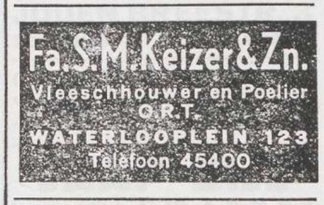 Advertentie van Simon Manus Keizer