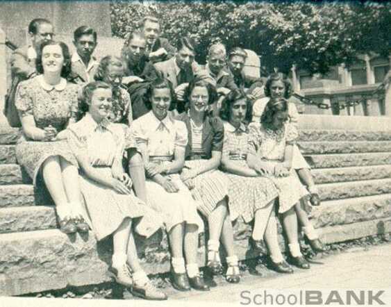 Albert de la Bella op de HBS in Rotterdam, 1940-1941
