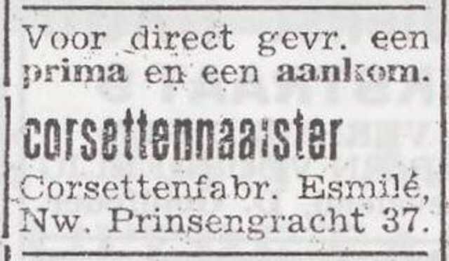 Advertentie van Alexander Engelander