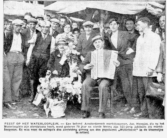 Algemeen Handelsblad 15 september 1932, avond, pag. 4. Jubileum en verjaardag Jesaia Hangjas.