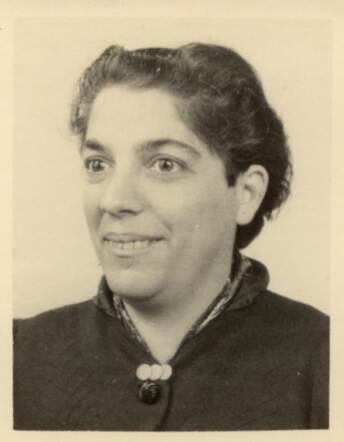 Floortje Altenberg in 1942