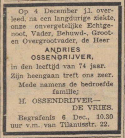 Andries Ossendrijver