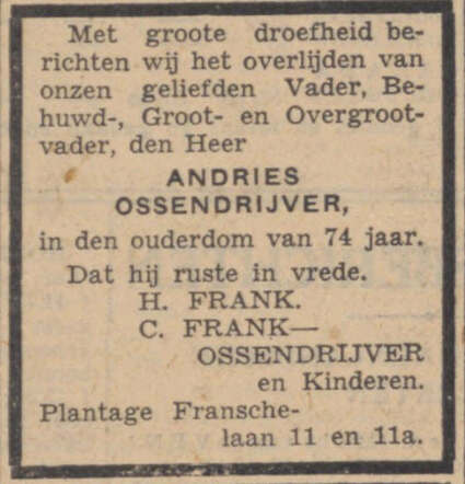 Andries Ossendrijver