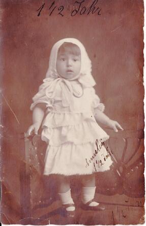 Annelies Hagens in 1920