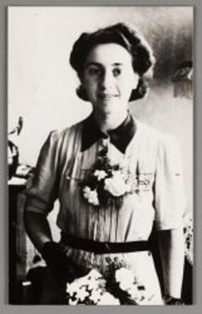Annie Rozet de Jong-Wijnman, 1942