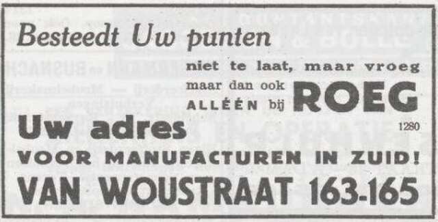Advertentie van Nathan Roeg