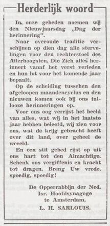 Dag der Herinnering