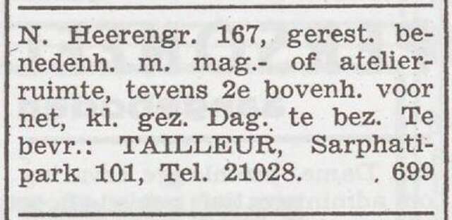 Advertentie van makelaar Simon Tailleur
