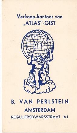 Het visitekaartje  van Bernard