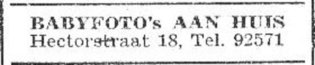 Advertentie van fotograaf Edgar Robert Schlesinger