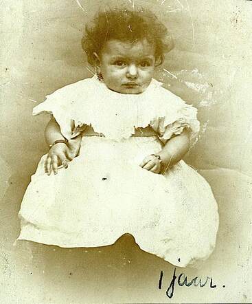 Babyfoto van Sophie Coppens-Berkelij